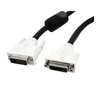 StarTech.com DVI Extension Cable - 15 ft - Dual Link - Male to Female Cable - 2560x1600 - DVI-D Cable - Computer Monitor Cable - DVI Cord (DVIDDMF15)