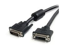 StarTech.com DVI-I Extension Cable - 10 ft - Dual Link - Digital and Analog - Male to Female Cable - Computer Monitor Cable - DVI Cord (DVIIDMF10)