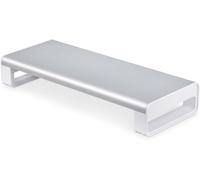 StarTech.com Ergonomic Monitor Riser Stand, Up to 33lb/15kg, Fixed height 3.5in