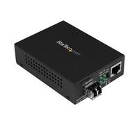 StarTech.com Gigabit Ethernet Fiber Media Converter - Compact - 850nm MM LC - 550m