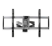 StarTech.com Full Motion TV Wall Mount - Heavy Duty Articulating TV Wall Mount Bracket for 32" to 75" (165lb/75kg) VESA Display - Universal Adjustable Tilt/Swivel Flat Screen Arm - Silver