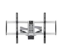 StarTech.com Full Motion TV Wall Mount - Heavy Duty Articulating TV Wall Mount Bracket for 32" to 75" (165lb/75kg) VESA Display - Universal Adjustable Tilt/Swivel Flat Screen Arm - Silver