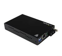 StarTech.com Gigabit Ethernet Multi Mode Fiber Media Converter SC 550m - 1000 Mbps 2000 Mbit/s Gigabit Ethernet Full Half SC Wired 550 m