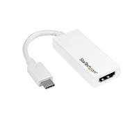 StarTech.com HDMI Female To USB Type-C Male Adapter Cable White CDP2HDW