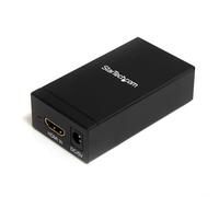 StarTech.com HDMI or DVI to DisplayPort Active Converter Active video converter Power Black Steel CE FCC RoHS 1920 x 1200 pixels