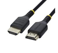 StarTech.com HDMI21-CBL-SLIM-50C HDMI cable 0.5 m HDMI Type A (Standard) Black