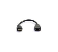StarTech.com HDMIEXTAA6IN - 6IN HDMI PORT SAVER DIGITAL VID - CABLE M/F UK