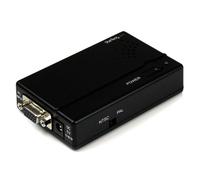 StarTech.com High Resolution VGA to Composite (RCA) or S-Video Converter - PC to TV