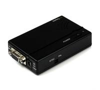 StarTech.com High Resolution VGA to Composite (RCA) or S-Video Converter - PC to TV - TAA