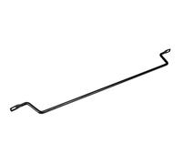 StarTech.com Horizontal Cable Lacing Bars with 2 in. Offset for Racks - 10 Pack