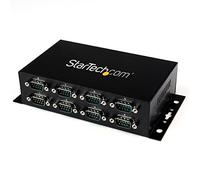 StarTech. com ICU SB2328I - 8 Port USB to DB9 RS232 Serial Adaptor Hub Industrial DIN Rail and Wall Mounting