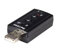 StarTech.com Virtual 7.1 USB Stereo Audio Adapter External Sound Card