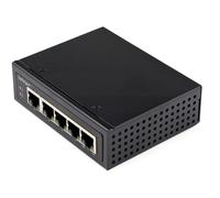 StarTech.com Industrial 5 Port Gigabit PoE Switch - 30W - Power Over Ethernet Switch - Hardened GbE PoE+ Unmanaged Switch - Rugged High Power Gigabit Network Switch IP-30/-40 C to 75 C