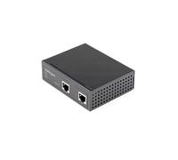 StarTech.com Industrial Gigabit Ethernet PoE Injector - 30W 802.3at PoE+ Midspan 48V-56VDC DIN Rail Power Over Ethernet Injector Adapter - -40C to +75C Cameras/Sensors/WiFi Access
