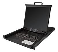 StarTech RKCONS1908K 8 Port RM KVM Console w/6ft Cables & 19 inch LCD - StarTech.com