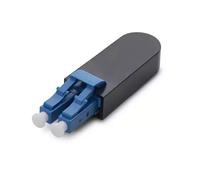 StarTech.com LC Loopback Plug Single Mode 9/125 LC Fiber Loopback Adapter LC/UPC Connector Loopback Test Plug Fiber Optic Loopback Tester - 0dB Fiber cable tester LC Loopback testing Black Blue Acrylo