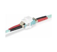 StarTech.com LC to LC Coupler LC Fiber Coupler LC/UPC Keystone Jack Duplex Fiber Optic LC Keystone Coupler for Patch Panel