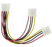 StarTech.com LP4 to 2x LP4 Power Y Splitter Cable M/F