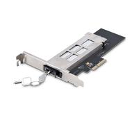StarTech.com M.2 NVMe SSD to PCIe x4 Mobile Rack/Backplane with Removable Tray for PCI Express Expansion Slot Tool-less Installation PCIe 4.0/3.0 Hot-Swap Drive Bay Key Lock - 2 Keys Included