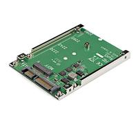 StarTech.com M.2 SATA SSD to 2.5in SATA Adapter - M.2 NGFF to SATA Converter - 7mm - Open-Frame Bracket - M2 Hard Drive Adapter