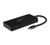 StarTech.com M.2 SSD Enclosure for M.2 SATA Drives - USB 3.1 (10Gbps) - USB-C SSD enclosure M.2 M.2 6 Gbit/s USB connectivity Black