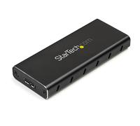 StarTech.com M.2 SSD Enclosure for M.2 SATA SSDs - USB 3.1 (10Gbps) with USB-C Cable