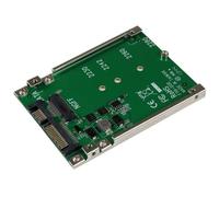 StarTech.com M.2 SATA SSD to 2.5in SATA Adapter - M.2 NGFF to SATA Converter - 7mm - Open-Frame Bracket - M2 Hard Drive Adapter