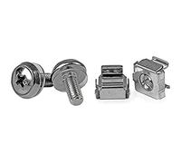 StarTech.com M5 Mounting Screws and Cage Nuts (for Server Cabinet/Rack - 100 Pcs)