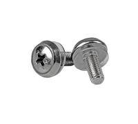 StarTech.com M5 X 12mm - Mounting Screws - 100 Pack in Silver StarTech.com Silver