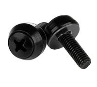 StarTech CABSCREWSB M5 x 12mm - Mounting Screws - 50 Pack, Black - StarTech.com