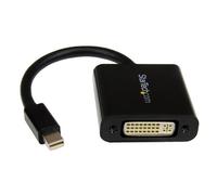 StarTech.com Mini DisplayPort to DVI Adapter - Mini DP to DVI-D Converter - 1080p Video - mDP or Thunderbolt 1/2 Mac/PC to DVI Monitor - Compact mDP 1.2 to DVI Single-Link Adapter Dongle