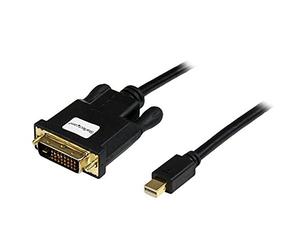 StarTech. com MDP2DVIMM6B - 6 Foot High Definition Mini Display Port to DVI Adapter Converter Cable Mini DisplayPort to DVI 1920x1200 - Black