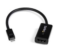 StarTech.com Mini DisplayPort to HDMI Adapter - Active mDP to HDMI Video Converter - 4K 30Hz - Mini DP or Thunderbolt 1/2 Mac/PC to HDMI Monitor/TV/Display - mDP 1.2 to HDMI Adapter Dongle