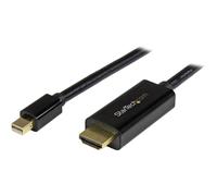 StarTech.com MDP2HDMM1MB Mini DisplayPort to HDMI converter cable, 3 ft (1m), mD