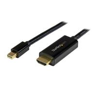 StarTech.com MDP2HDMM5MB 15ft (5m) Mini DisplayPort to HDMI Cable ...