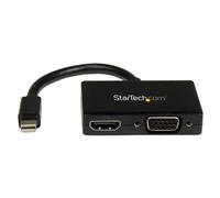 StarTech.com Travel A/V Adapter: 2-in-1 Mini DisplayPort to HDMI or VGA Converter