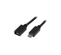 StarTech.com Micro-USB Extension Cable - M/F - 0.5m (20in)