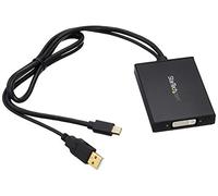 StarTech.com Mini DisplayPort to Dual-Link DVI Adapter - USB Powered - Dual Link Connectivity - Black - DVI Active Display Converter (MDP2DVID2)