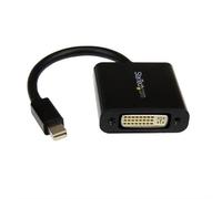 StarTech.com Mini DisplayPort to DVI Adapter - Mini DP to DVI-D Converter - 1080p Video - mDP or Thunderbolt 1/2 Mac/PC to DVI Monitor - Compact mDP 1.2 to DVI Single-Link Adapter Dongle