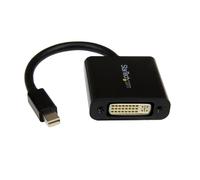 StarTech.com Mini DisplayPort to DVI Adapter - Mini DP to DVI-D Converter - 1080p Video - mDP or Thunderbolt 1/2 Mac/PC to DVI Monitor - Compact mDP 1.2 to DVI Single-Link Adapter Dongle