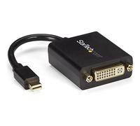 StarTech.com Mini DisplayPort to DVI Adapter - Mini DP to DVI-D Converter - 1080p Video - VESA Certified - mDP or Thunderbolt 1/2 Mac/PC to DVI Monitor - mDP 1.2 to DVI Single-Link Dongle