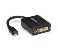 StarTech.com Mini DisplayPort to DVI Adapter - Mini DP to DVI-D Converter - 1080p Video - VESA Certified - mDP or Thunderbolt 1/2 Mac/PC to DVI Monitor - mDP 1.2 to DVI Single-Link Dongle