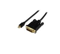 StarTech.com Mini Displayport To Dvi Cable 6ft Active Adapter in Black StarTech.com Black
