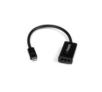 StarTech.com Mini DisplayPort to HDMI Adapter - Active mDP to HDMI Video Converter - 4K 30Hz - Mini DP or Thunderbolt 1/2 Mac/PC to HDMI Monitor/TV/Display - mDP 1.2 to HDMI Adapter Dongle