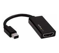 StarTech.com Mini DisplayPort to HDMI Adapter - Active mDP 1.4 to HDMI 2.0 Video Converter - 4K 60Hz - Mini DP or Thunderbolt 1/2 Mac/PC to HDMI Monitor/TV/Display - mDP to HDMI Dongle