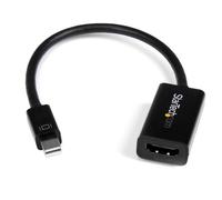 StarTech.com Mini DisplayPort to HDMI Adapter - Active mDP to HDMI Video Converter - 4K 30Hz - Mini DP or Thunderbolt 1/2 Mac/PC to HDMI Monitor/TV/Display - mDP 1.2 to HDMI Adapter Dongle