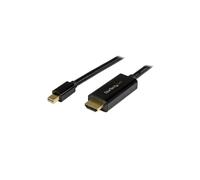 StarTech.com Mini DisplayPort to HDMI Adapter Cable - 3 m (10 ft.) - 4K 30Hz