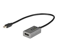 StarTech Mini DisplayPort to HDMI Adapter - mDP 1.2 - 1080p - 12" Attached Cable