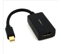 StarTech.com Mini DisplayPort to HDMI Adapter - mDP to HDMI Video Converter - 1080p - Mini DP or Thunderbolt 1/2 Mac/PC to HDMI Monitor/Display/TV - Passive mDP 1.2 to HDMI Adapter Dongle - Upgraded Version is MDP2HDEC
