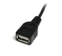 StarTech.com 1 ft Mini USB 2.0 Cable - USB A to Mini B F/M